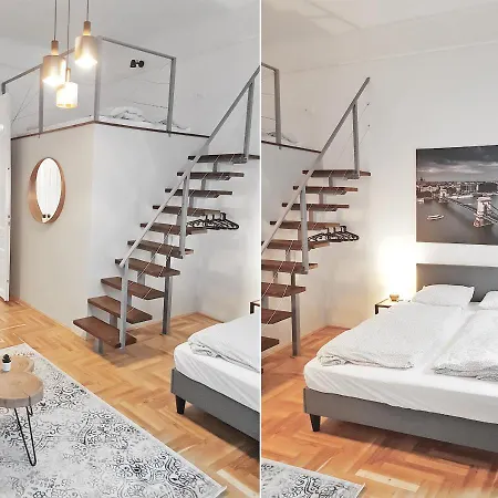 Apartamento Luxury New With Gallery At Dob Street Nearby Gozsdu Court *